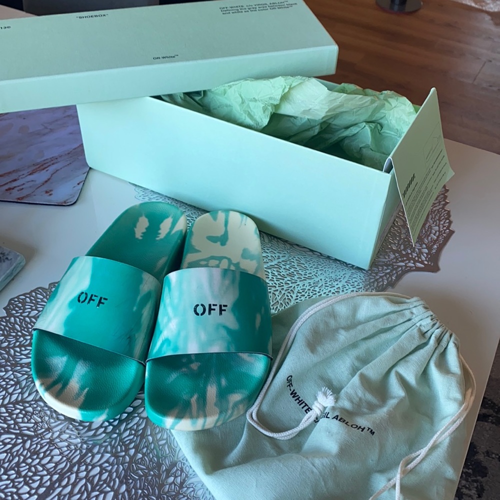 Auth Off-White Slides🎁💕